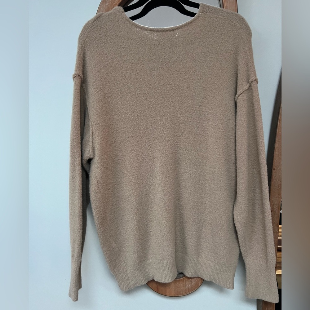 Wilfred Free V-Neck Teddy Sweater - Picture 4 of 10